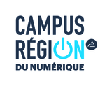 Logo Campus Region CMJN BleuGris