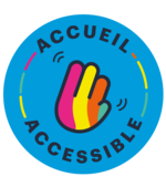 Logo Accueil Accessible Stickers