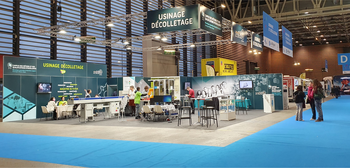 Photo Stand Usinage Et Decolletage Mondial Des Metiers Credit Photo Campus D Excellence Mecanique Connectee